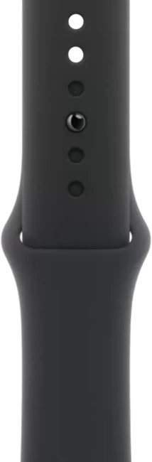 Умные часы Apple Watch Series 11 42 мм (алюминиевый корпус, серый космос/черный, спортивный силиконовый ремешок S/M) - фото3