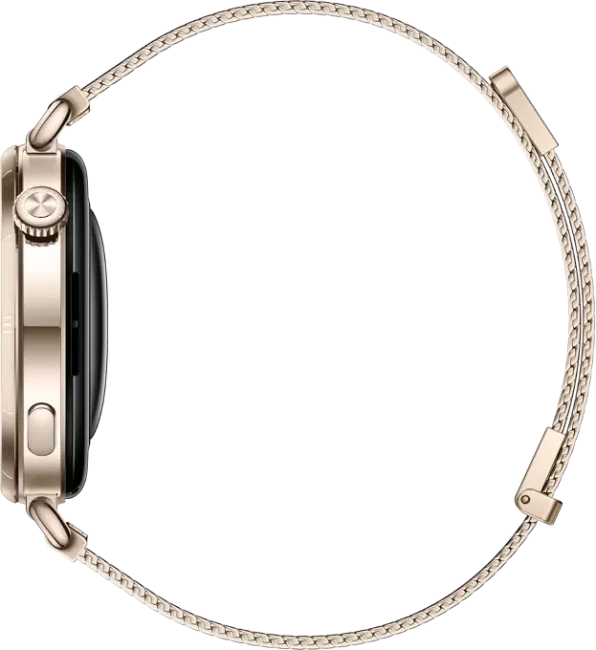 Умные часы Huawei Watch GT 6 41 мм (золотистый, с золотистым миланским браслетом, международная версия) - фото4