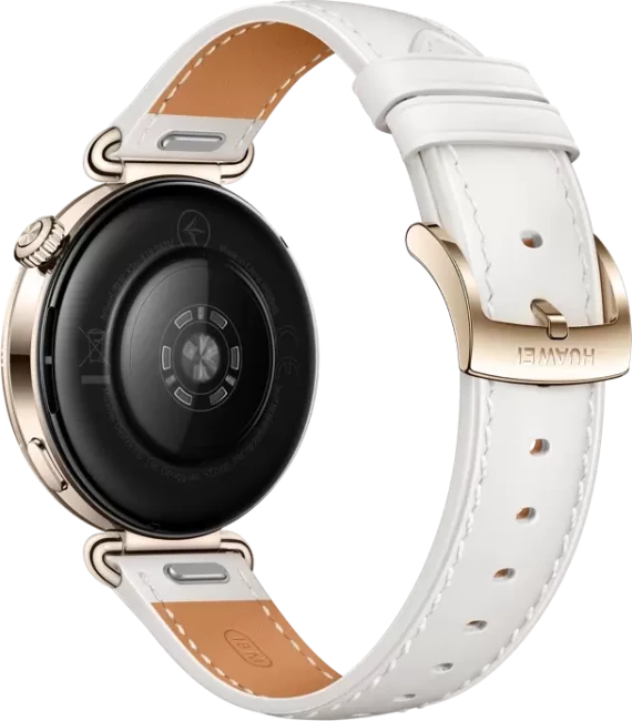 Умные часы Huawei Watch GT 6 41 мм (золотистый, с белым кожаным ремешком, международная версия) - фото6
