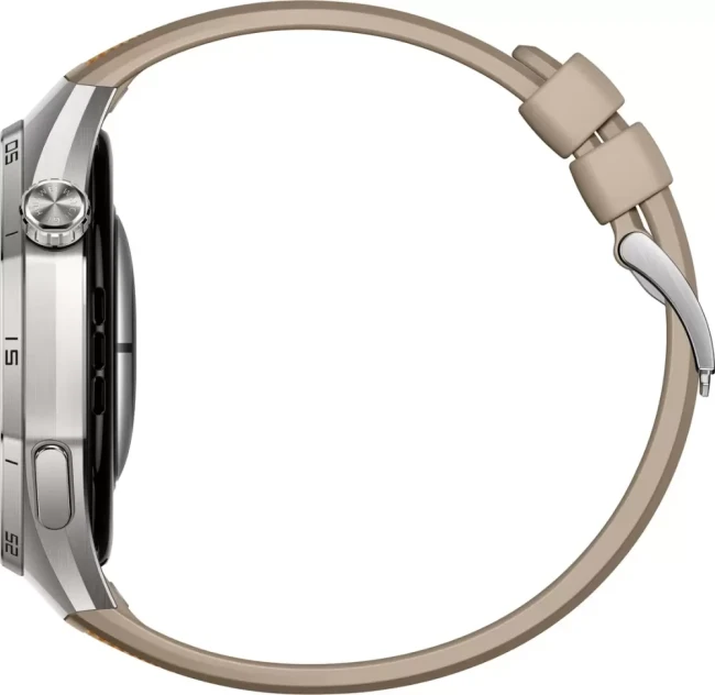 Умные часы Huawei Watch GT 6 Pro 46 мм (серебристый, с коричневым плетеным ремешком, международная версия) - фото3
