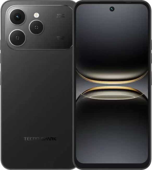 Смартфон Tecno Spark 40 8GB/256GB (чернильный черный) - фото