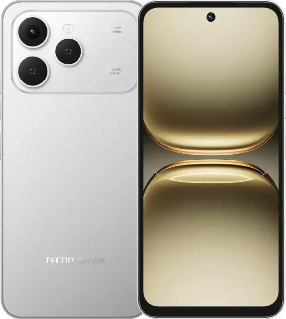 Смартфон Tecno Spark 40 8GB/256GB (серый титановый) - фото