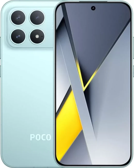 Смартфон POCO F8 Pro 12GB/512GB международная версия (голубой) - фото