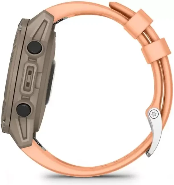 Умные часы Garmin Descent G2 (коричневый/розовый) - фото3