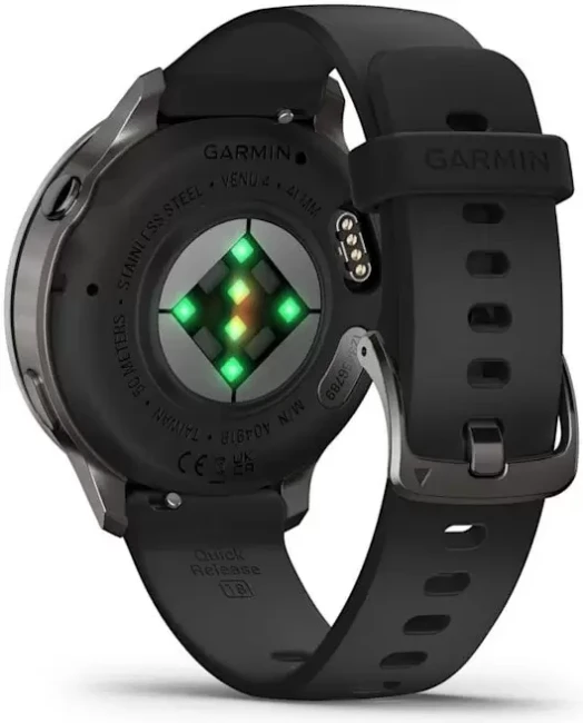 Умные часы Garmin Venu 4 41 мм (черный) - фото3