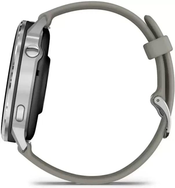 Умные часы Garmin Venu 4 45 мм (серебристый/серый) - фото2