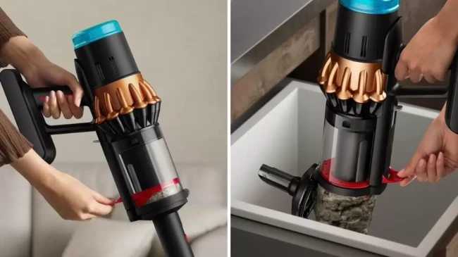 Пылесос Dyson V16 Piston Animal 495948-01 (матовый черный/медный) - фото9