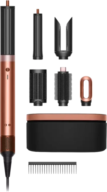 Фен-стайлер Dyson Airwrap Co-anda2x HS09 (янтарный шелк) - фото