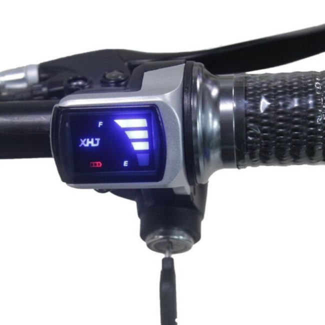 Электроскутер Minipro C2 800W 16Ah 48V (красный огонь) - фото2