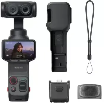 Экшен-камера Insta360 Luna Ultra Standard Bundle (Black) - фото