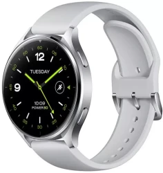Умные часы Xiaomi Watch 2 M2320W1 (серебристый/серый, международная версия) - фото
