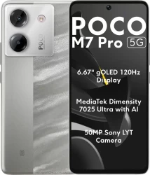 Смартфон POCO M7 Pro 5G 12GB/512GB международная версия (серебристый) - фото