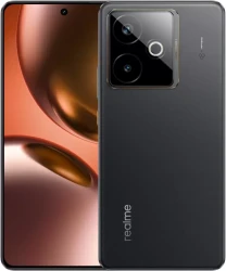 Смартфон Realme GT7 T RMX5085 12GB/512GB международная версия (ледяной черный) - фото