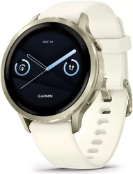 Умные часы Garmin Venu 4 41 мм (золотистый/слоновая кость) - фото