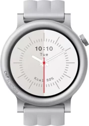 Умные часы CMF Watch 3 Pro (светло-серый, серый силиконовый ремешок) - фото