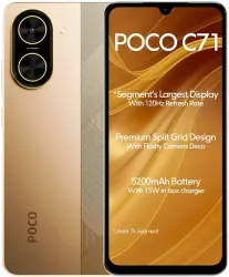 Смартфон POCO C71 4GB/128GB международная версия (золотистый) - фото
