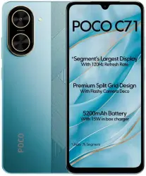 Смартфон POCO C71 4GB/128GB международная версия (синий) - фото
